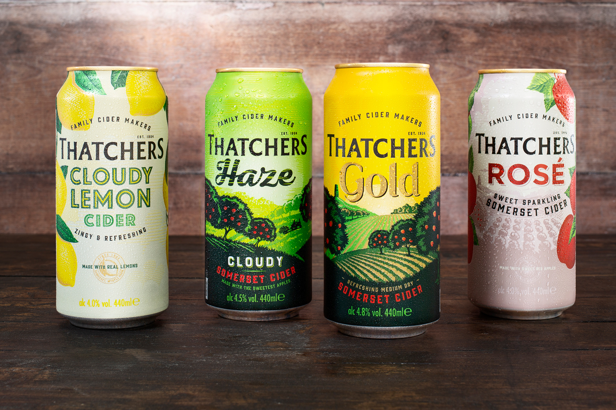 THATCHERS CIDER_LEMON_HAZE_GOLD_ROSE_CANS_V1