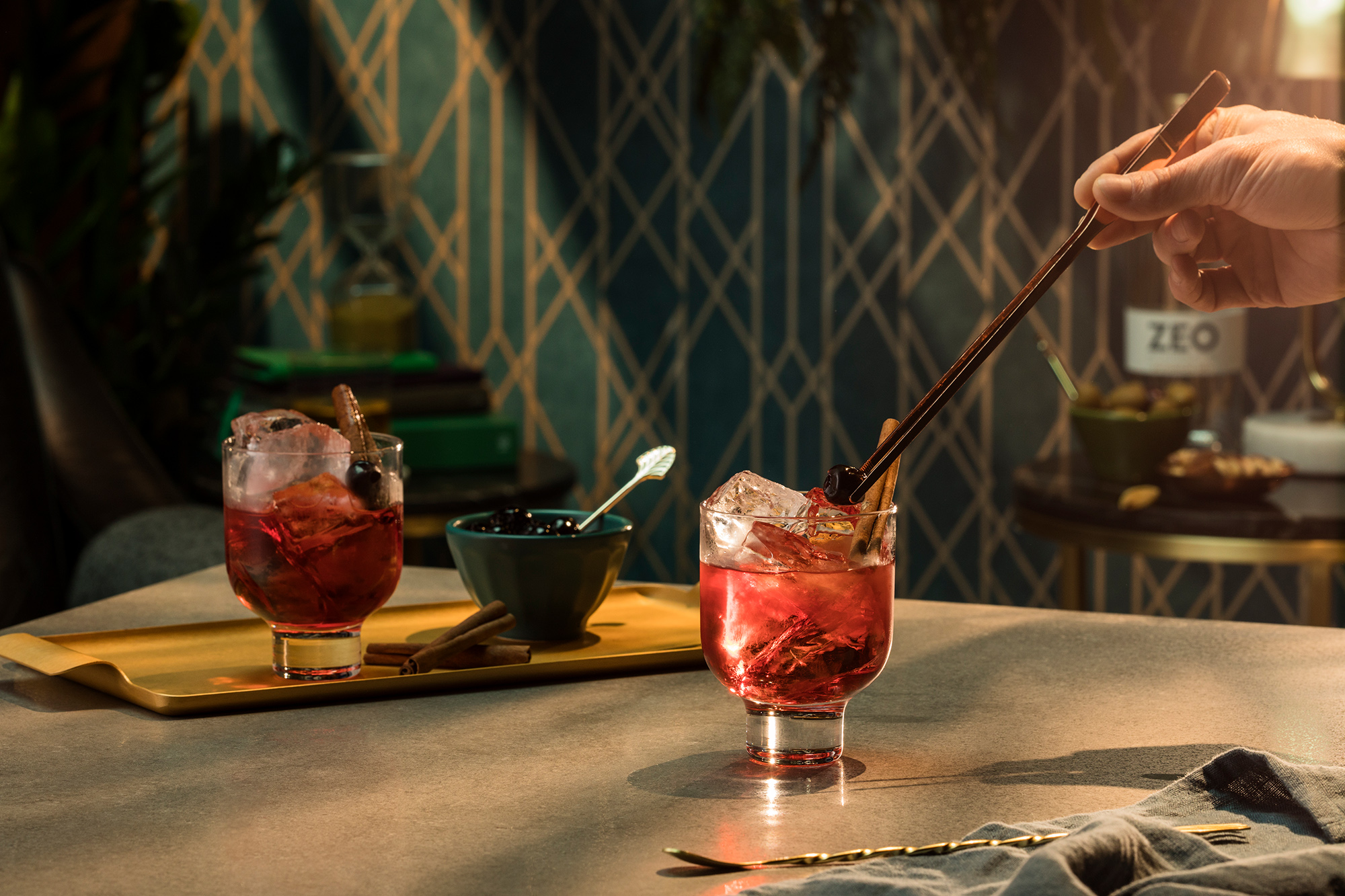 Zeo non-alcoholic spirit drink V5 luxury wristband don julio tequila coachella festival V1